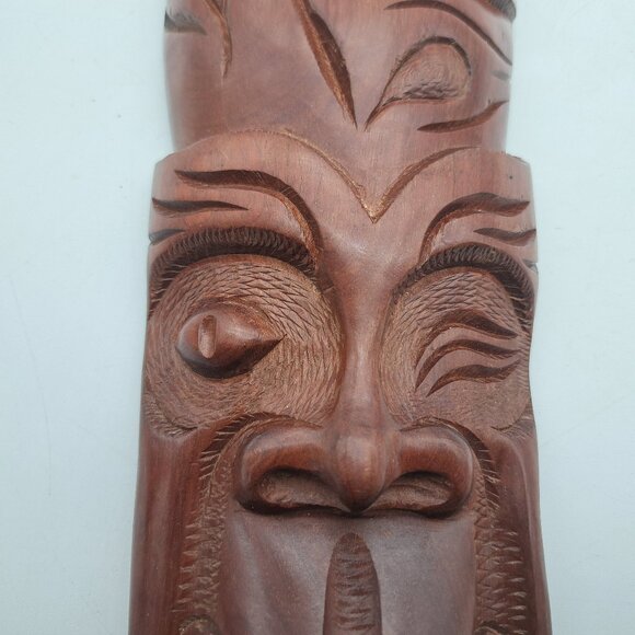 Hardwood Tribal Wall Mask - Picture 9 of 11